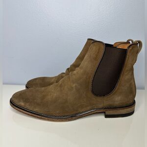 John Varvatos sharpie fleetwood Chelsea leather boots Italian 12 boots